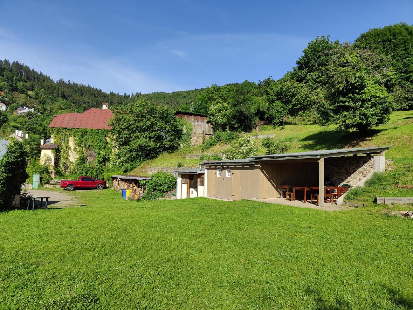 Stanovanie Pod Starym Zamkom - Camping Banská Štiavnica Dış mekan fotoğraf