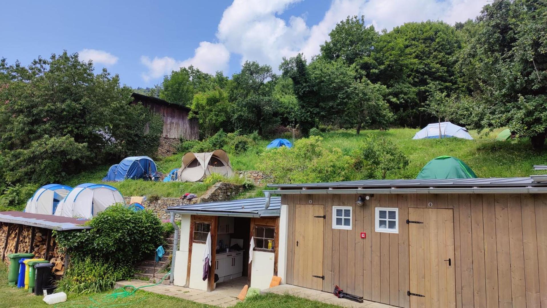 Stanovanie Pod Starym Zamkom - Camping Banská Štiavnica Dış mekan fotoğraf